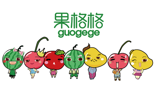水果配送平臺-吉祥物設(shè)計 角色設(shè)計 LOGO設(shè)計
