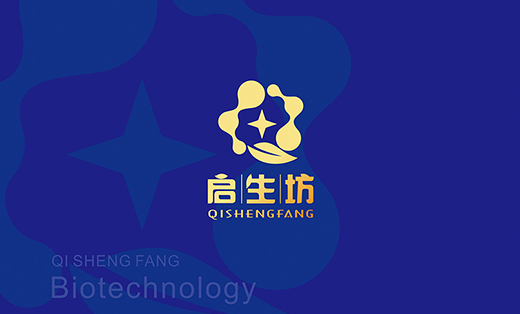 啟生坊 LOGO設計 VI設計