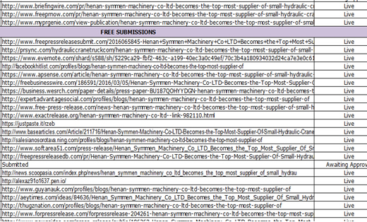 发布新闻稿到30个英文新闻站点-bawseo