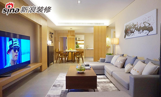 新浪装修 房屋装修公司室内设计效果图免费测量家装半包杭州