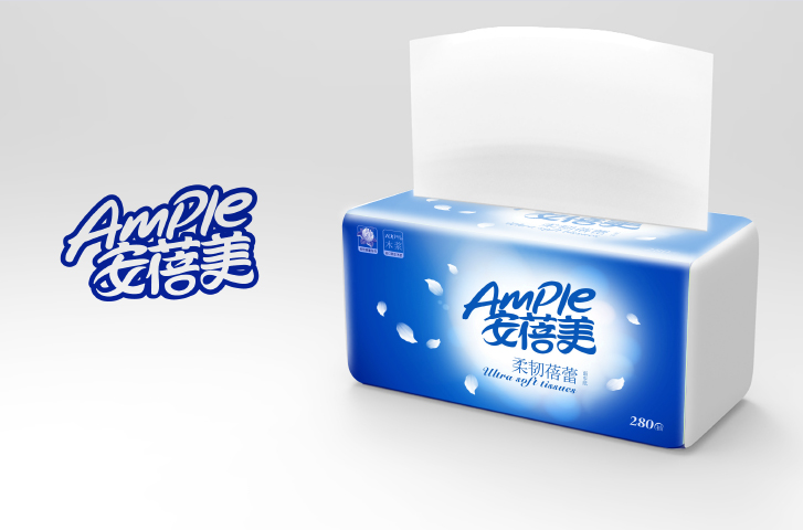 包装设计案例_【生活用纸】中顺洁柔_品牌全案服务
