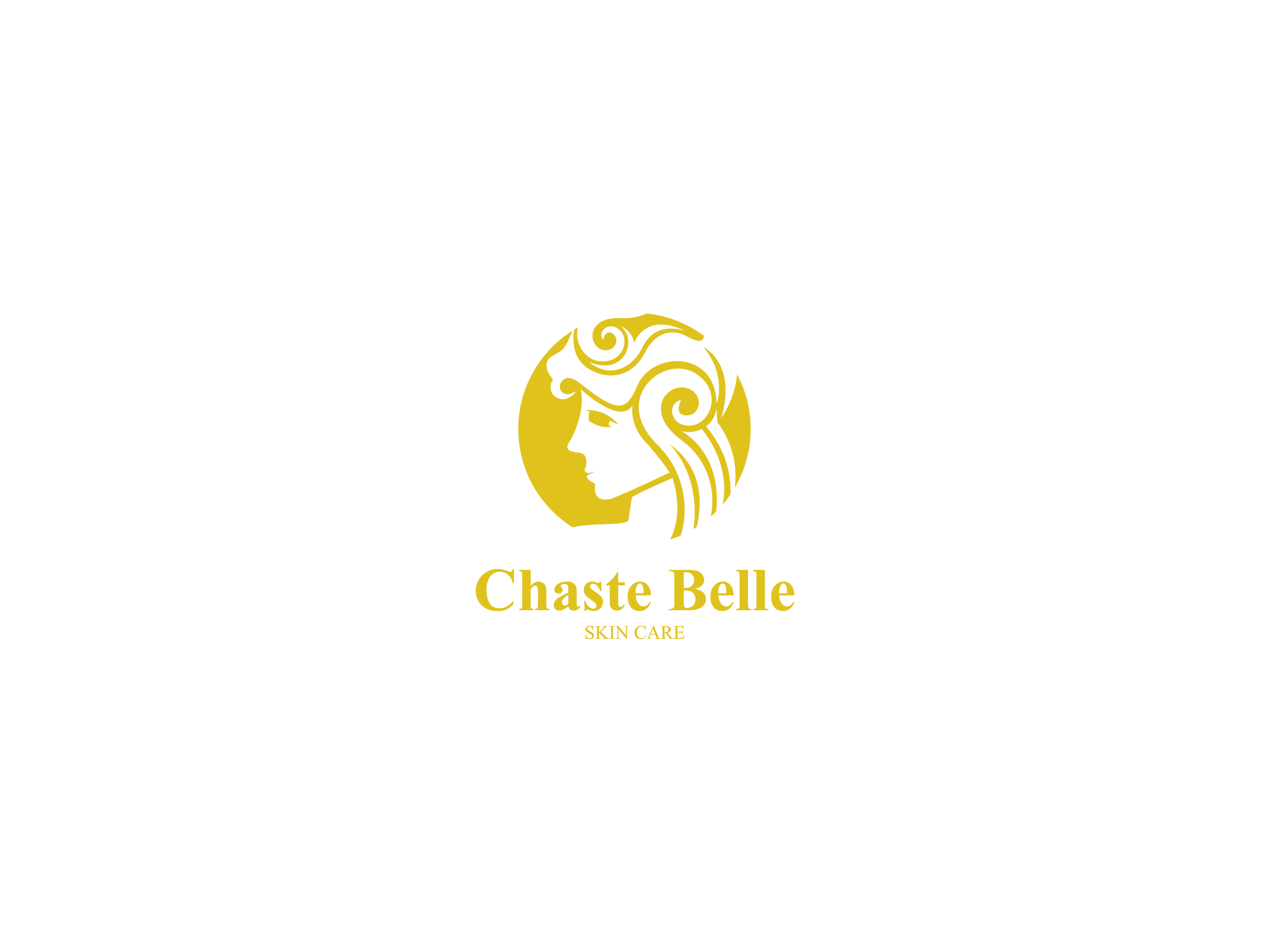 chastebelle护肤品牌logo及名片设计