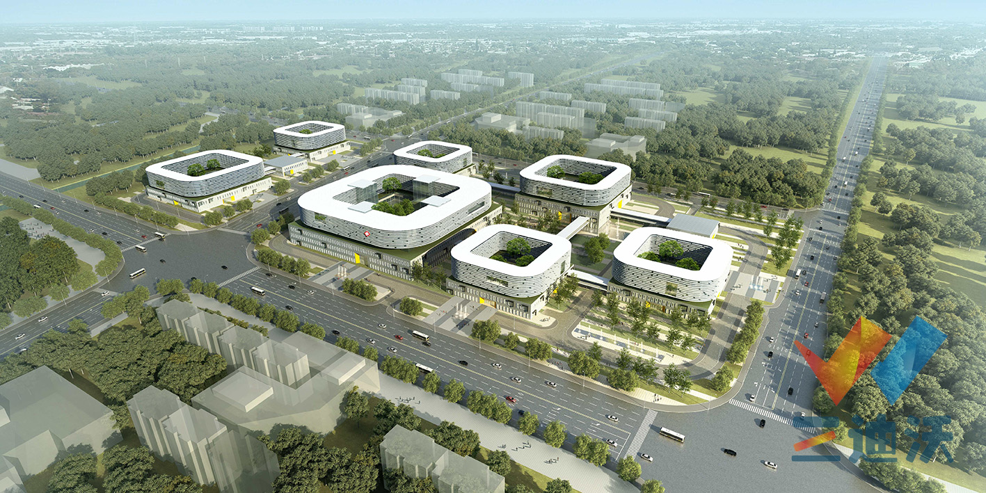 【效果图】城市规划 商业广场 群体建筑 资深设计师担纲