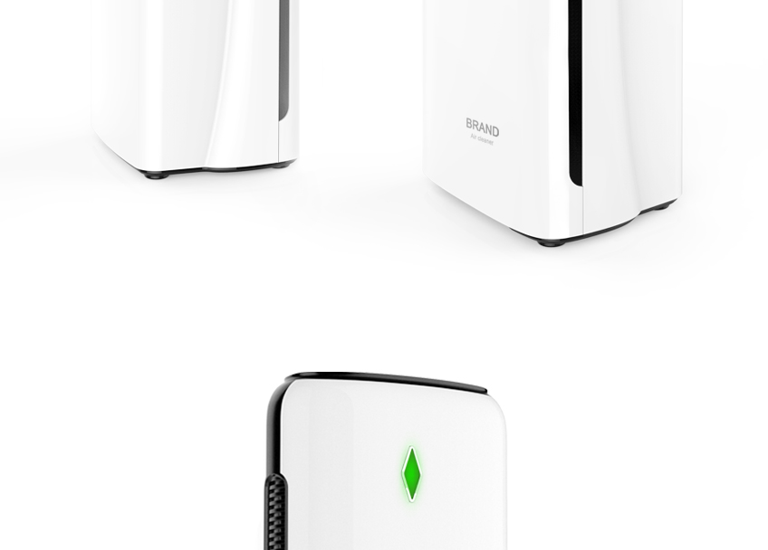 产品外观设计_【环境电器】工业设计/ 外观设计/机械设计/产品渲染/效果图5