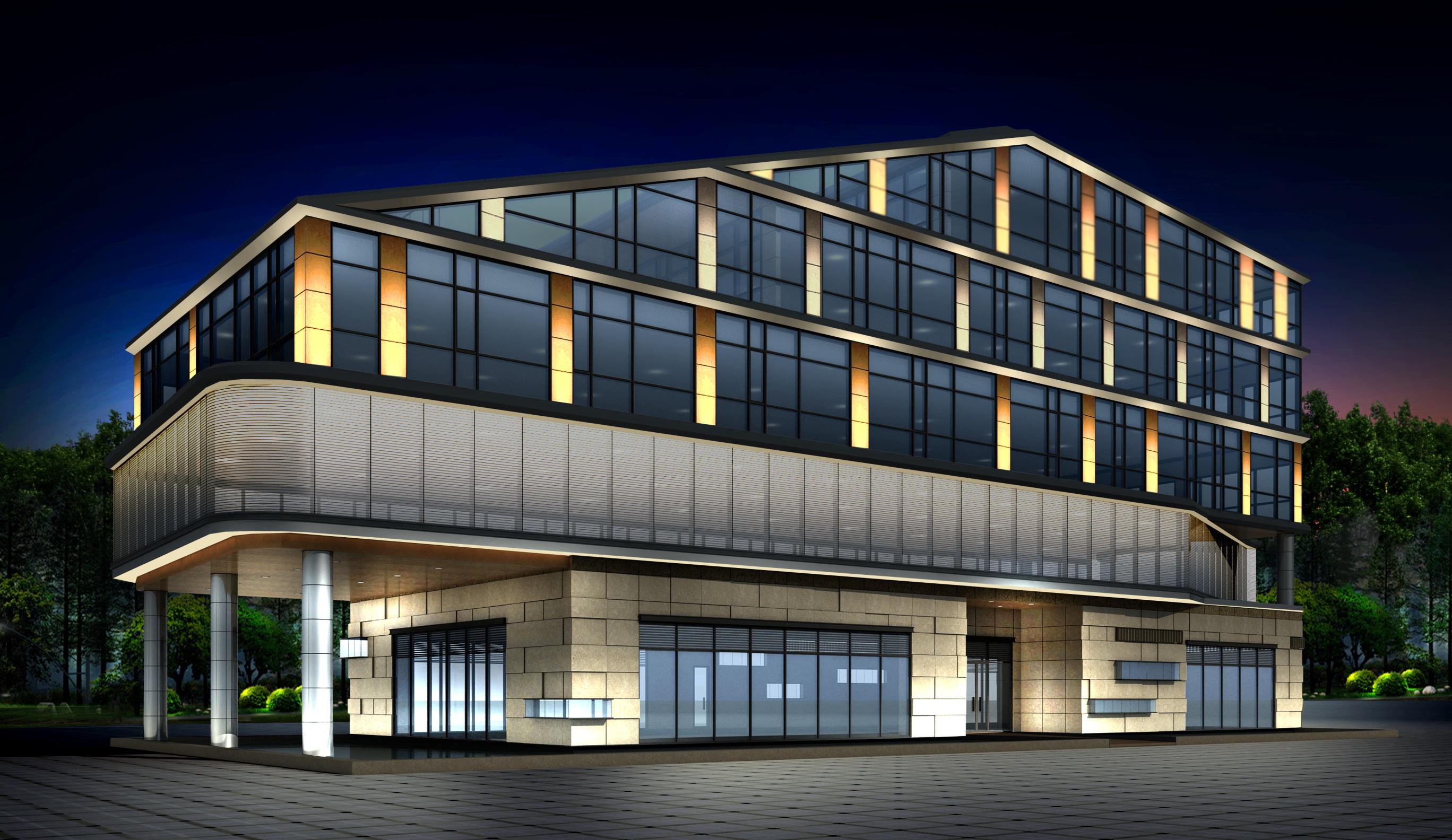 星海湾夜景照明设计案例