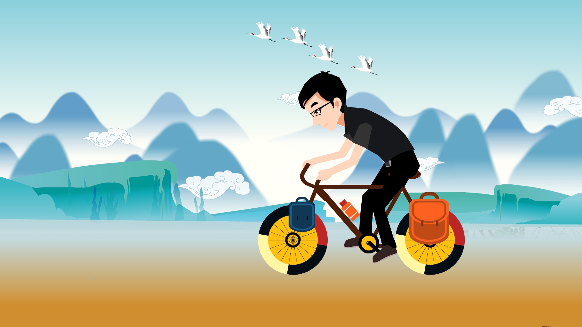 旅游风景介绍题材动画——浙江丽水