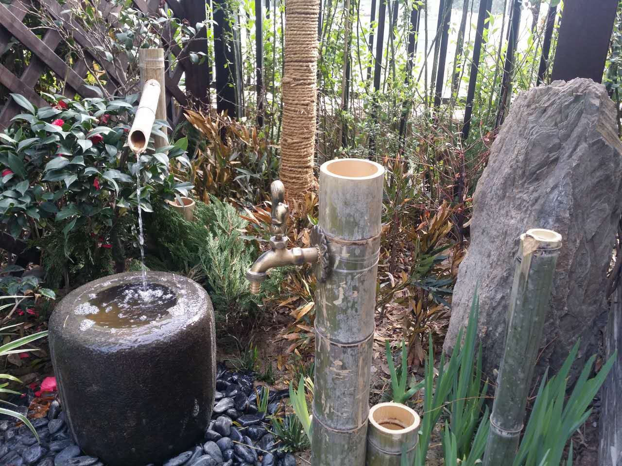 西安龙湖别墅庭院设计-猪八戒网