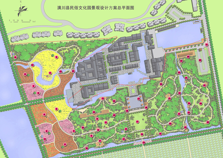 大丰收民俗园景观设计