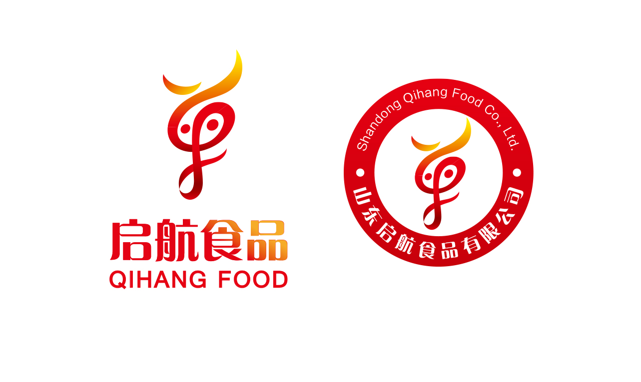 启航食品logo设计