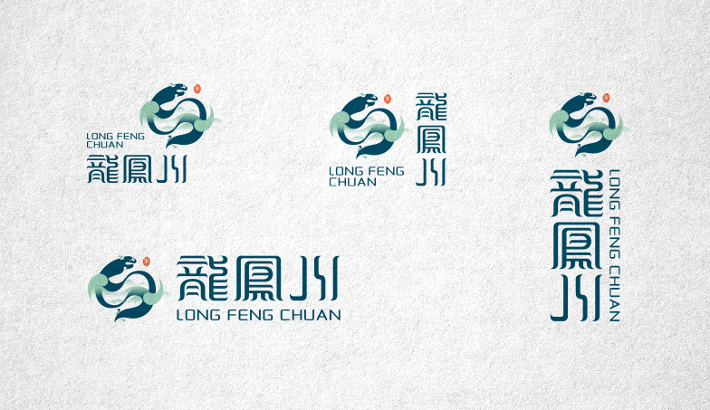 龙凤川LOGO|成功案例-猪八戒网