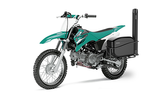 工业设计 越野摩托车钓鱼装备