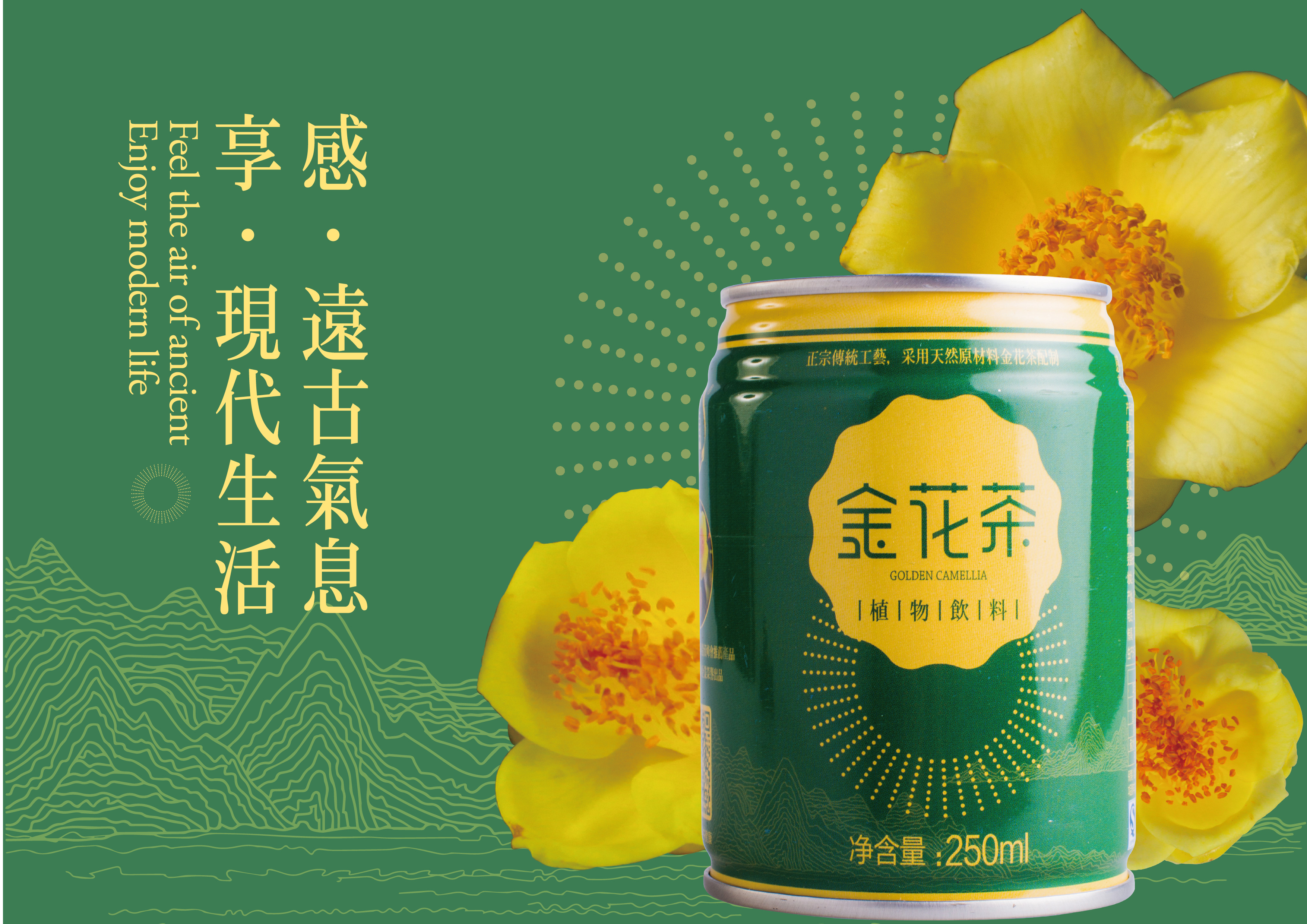 金花茶饮料包装设计